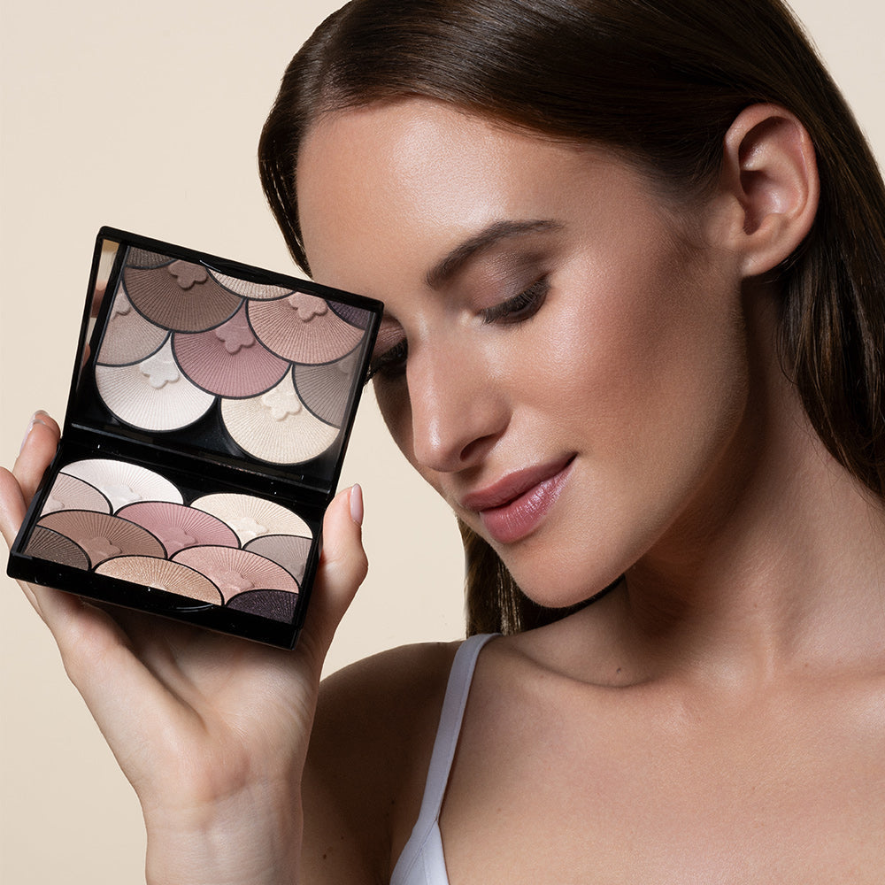 Eyeshadow Palette - Eye fan - Rose des sables